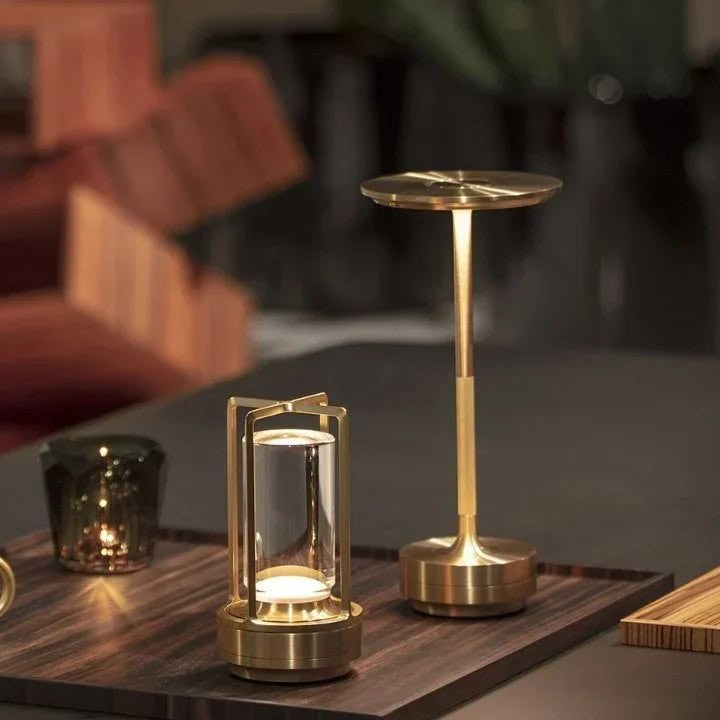 Cordless Metal Table Lamp