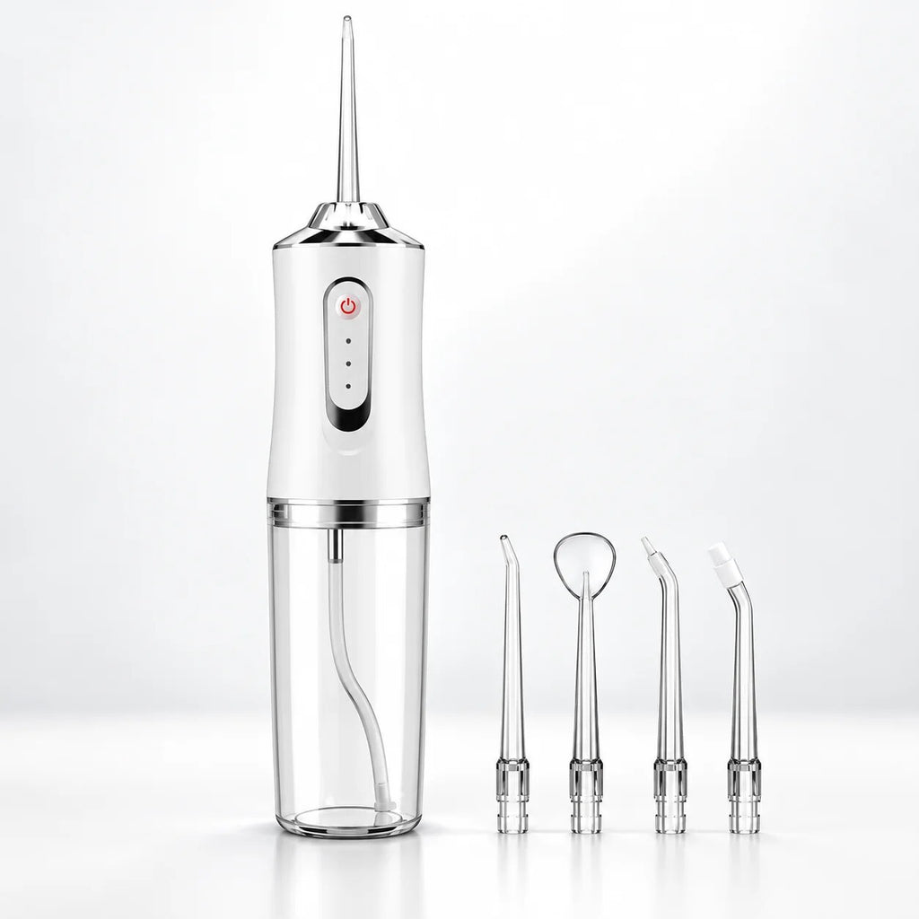 Cordless Water Flosser – rechargeable, replaceable nozzles
