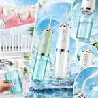 Cordless Water Flosser – rechargeable, replaceable nozzles