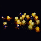 Cotton Ball Fairy Lights