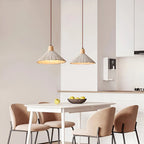 Cream Cement Pendant Light – wabi-sabi finish, warm light, E27 compatible