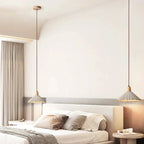 Cream Cement Pendant Light – wabi-sabi finish, warm light, E27 compatible