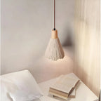 Cream Cement Pendant Light – wabi-sabi finish, warm light, E27 compatible