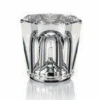 Crystal Bedside Lamp – faceted prism shade, USB rechargeable