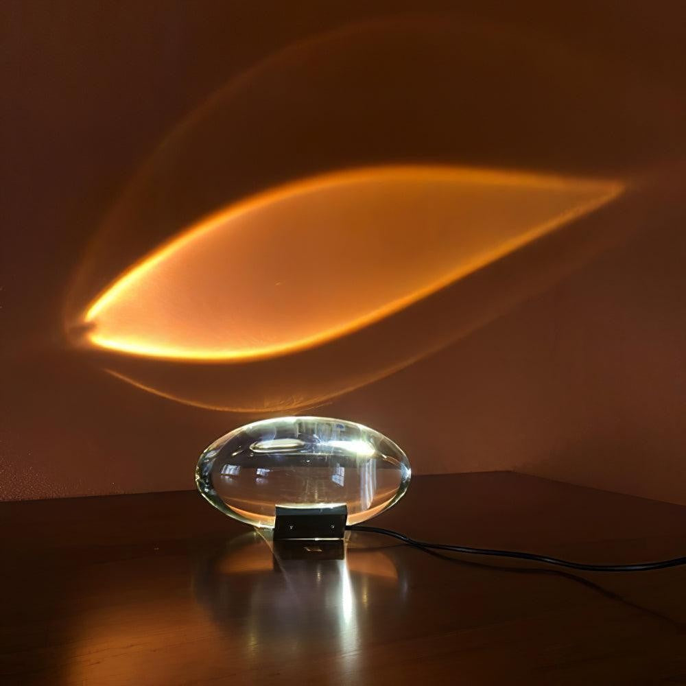Crystal Lens Table Lamp