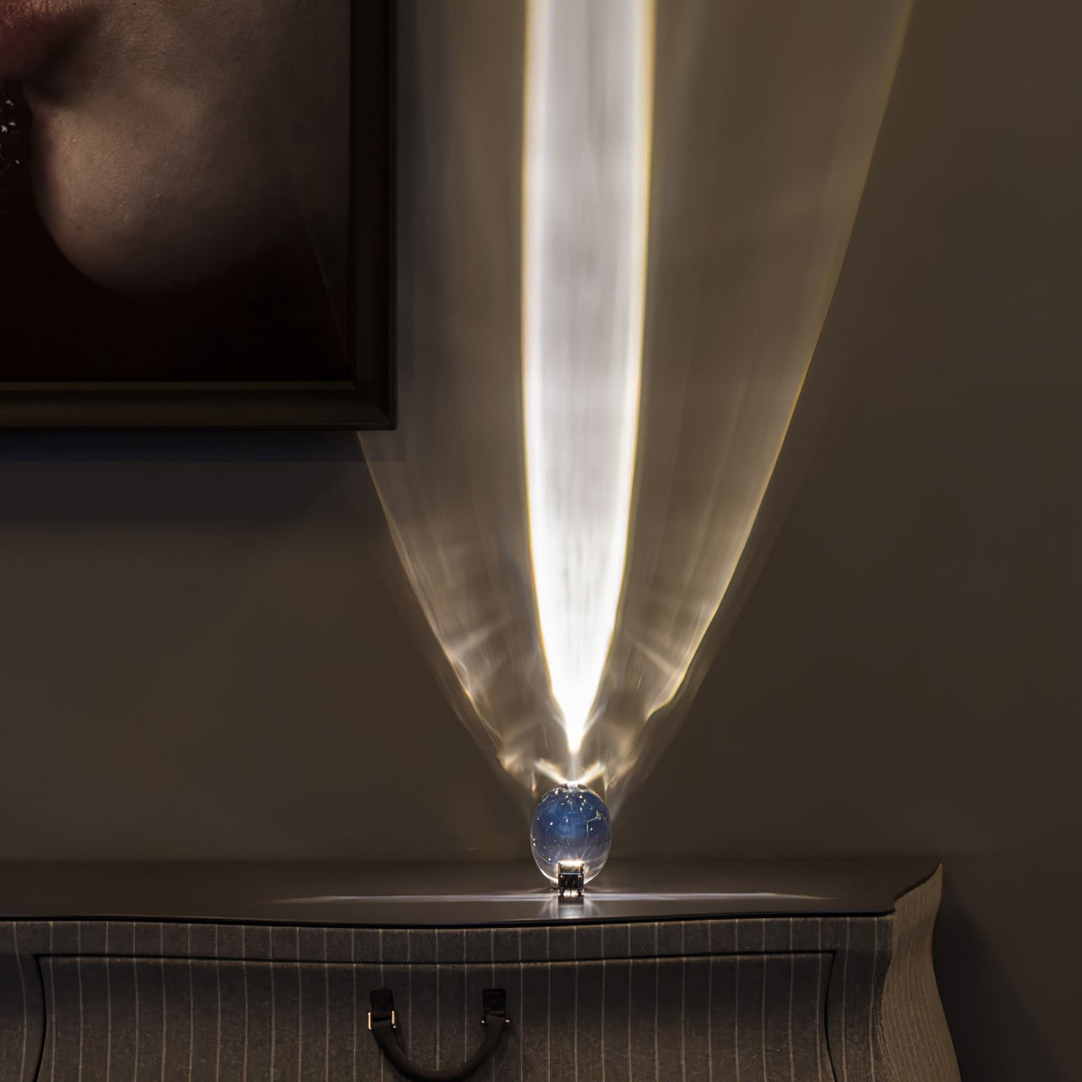 Crystal Lens Table Lamp