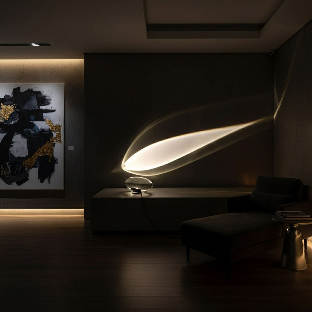 Crystal Lens Table Lamp