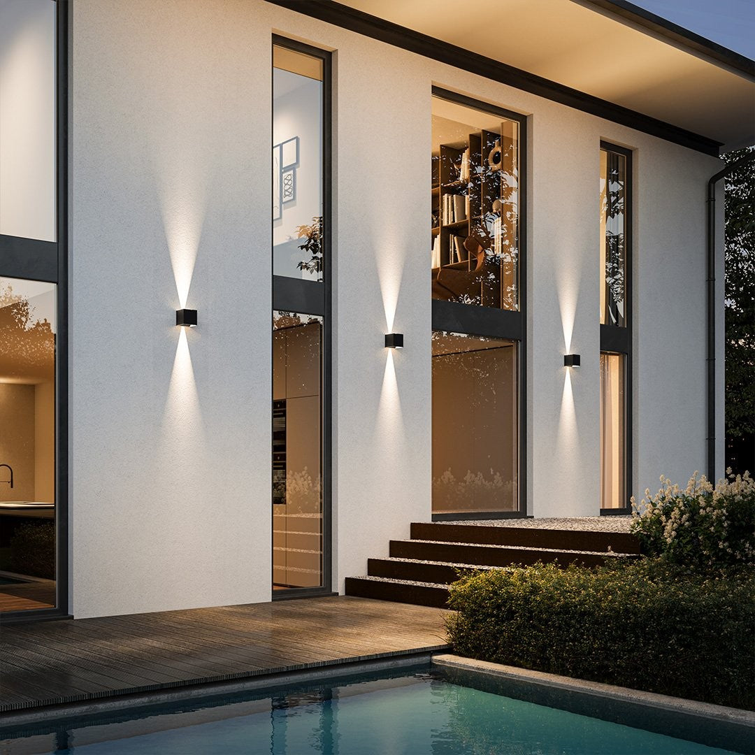 Cube Up-and-Down LED Wall Light