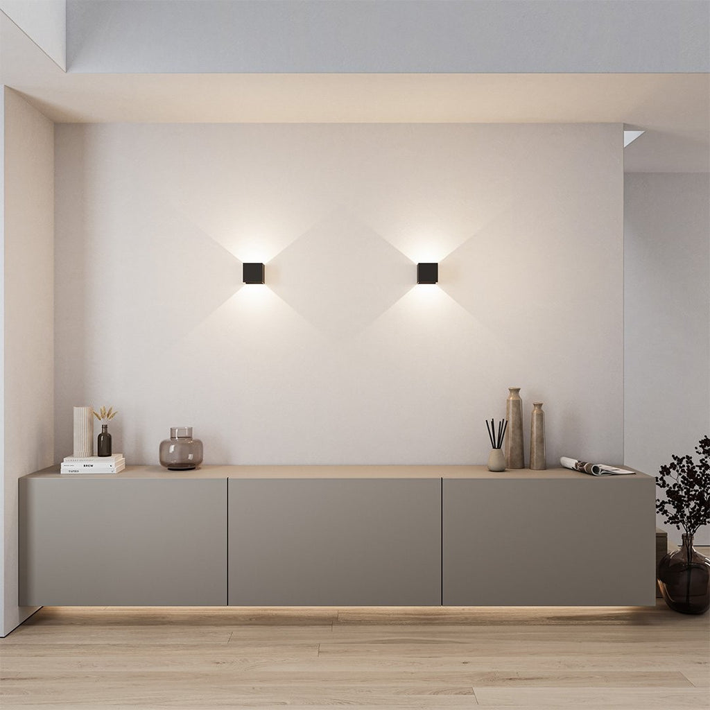 Cube Up-and-Down LED Wall Light