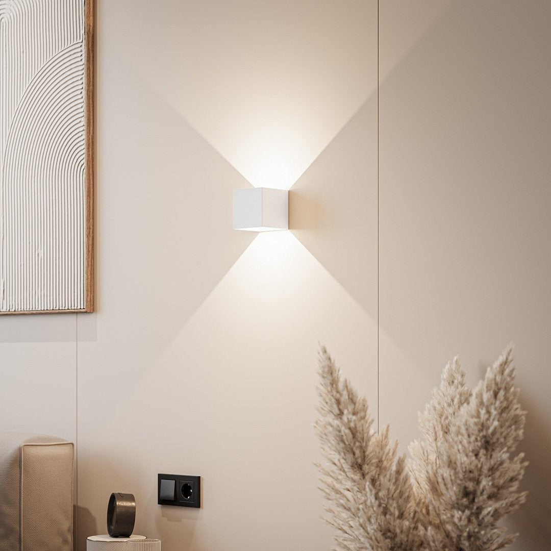 Cube Up-and-Down LED Wall Light
