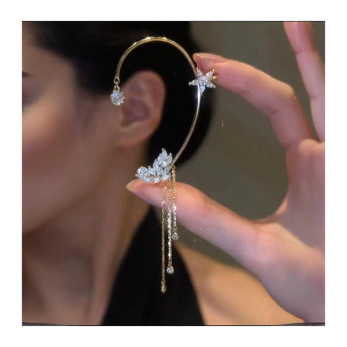 Butterfly Tassel Earrings