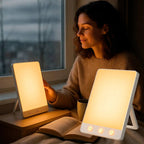 Daylight Table Lamp – dimmable, touch control, portable stand