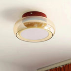 Decorative Ceiling Lamp – retro glass, three colour temperatures