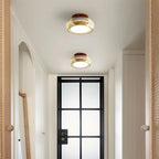 Decorative Ceiling Lamp – retro glass, three colour temperatures
