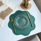Decorative Textured Placemats – embossed design, waterproof surface