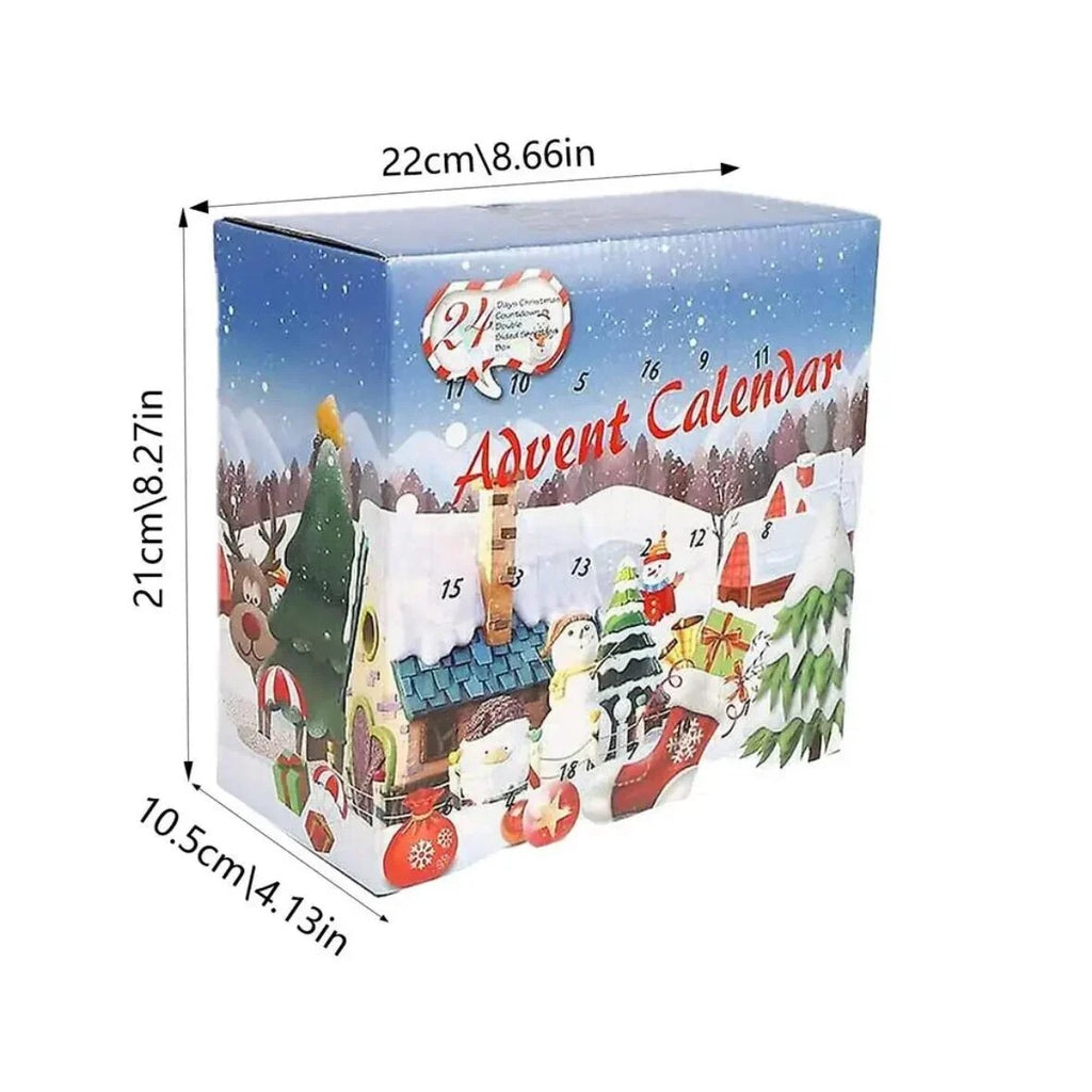 Dinosaur Advent Calendar – 24 soft rubber figures with play mat