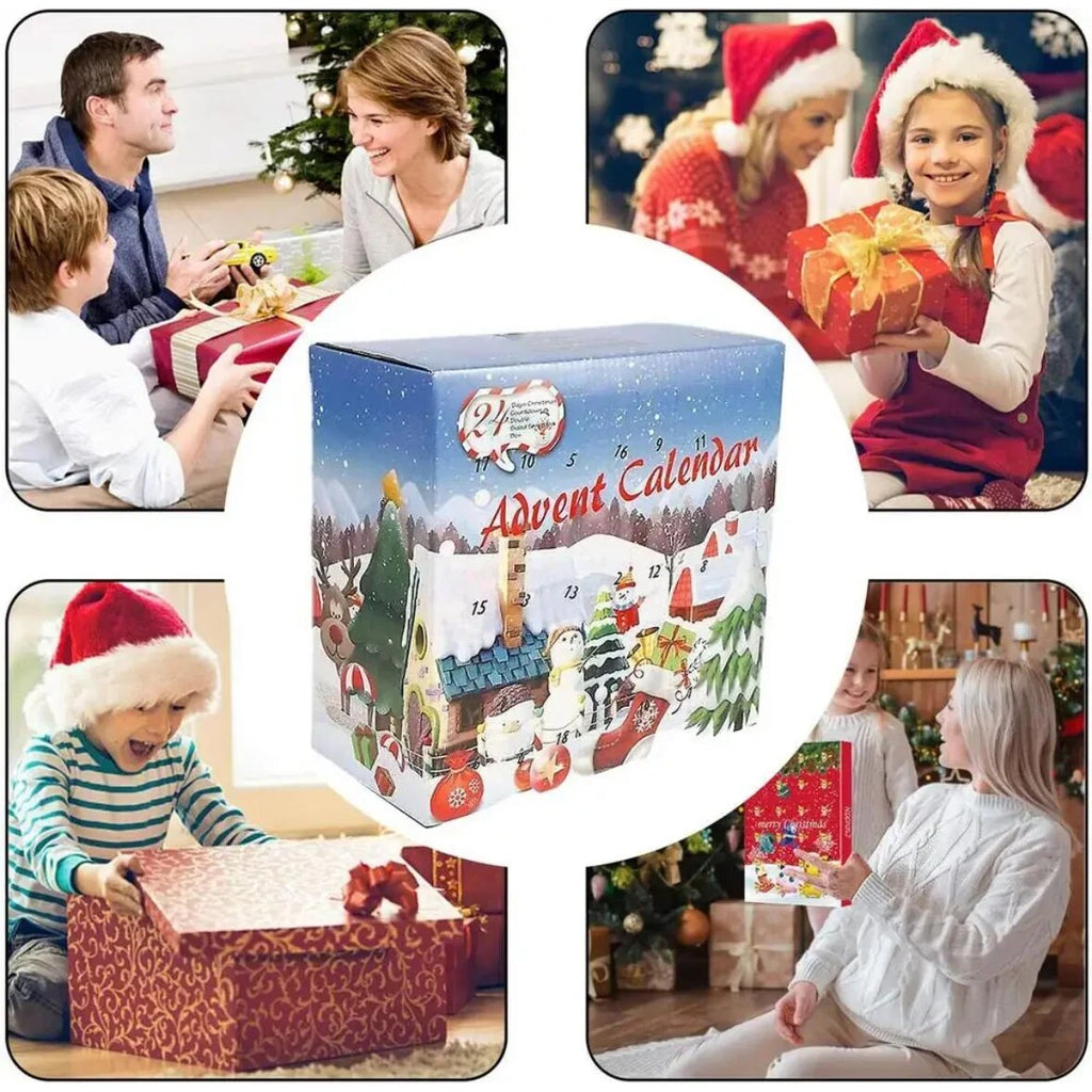 Dinosaur Advent Calendar – 24 soft rubber figures with play mat