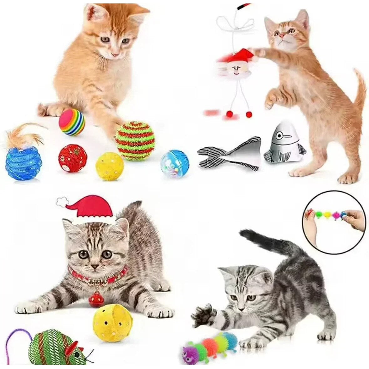 Dog and Cat Advent Calendar – mixed toys for daily play