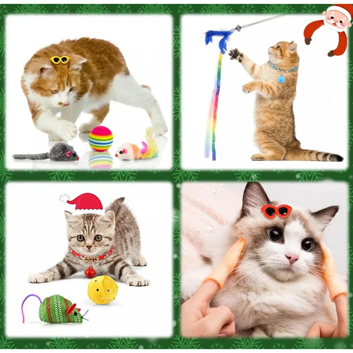 Dog and Cat Advent Calendar – mixed toys for daily play