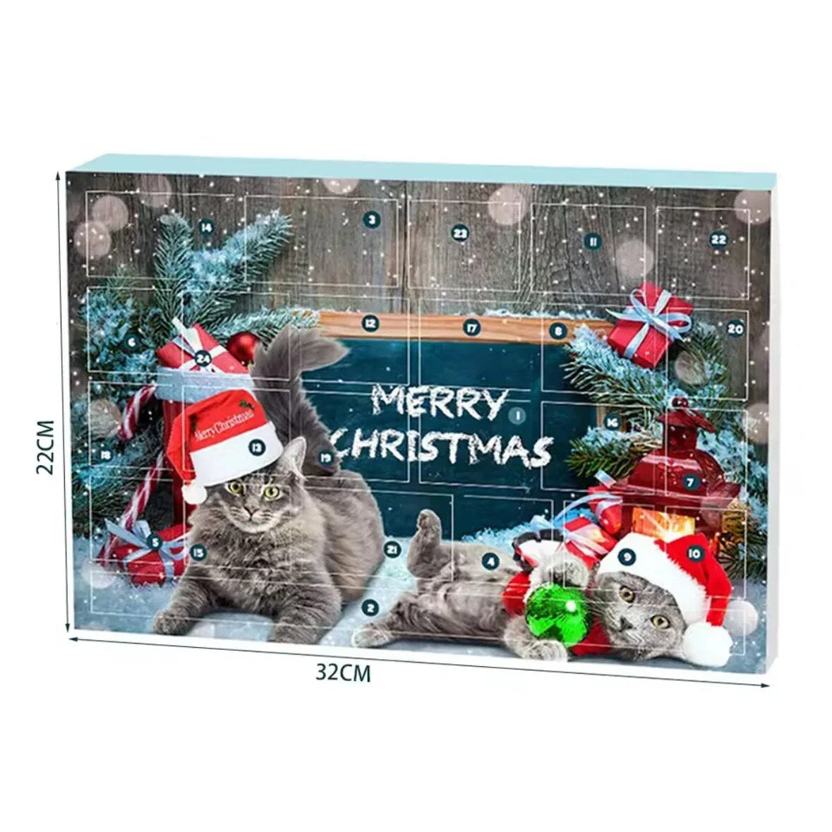 Dog and Cat Advent Calendar – mixed toys for daily play