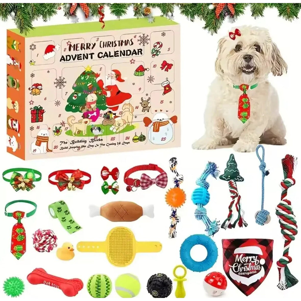 Dog and Cat Advent Calendar – mixed toys for daily play