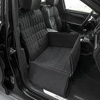 Dog Car Seat – padded interior, integrated basket, water-resistant
