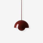 Dome Shade Pendant Light – floating globe diffuser, adjustable cord