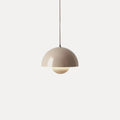 Dome Shade Pendant Light – floating globe diffuser, adjustable cord