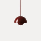 Dome Shade Pendant Light – floating globe diffuser, adjustable cord