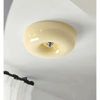 Donut Ceiling Light – glass dome, smooth diffuser, tri-colour LED