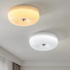 Donut Ceiling Light – glass dome, smooth diffuser, tri-colour LED