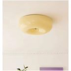 Donut Ceiling Light – glass dome, smooth diffuser, tri-colour LED
