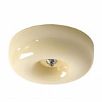 Donut Ceiling Light – glass dome, smooth diffuser, tri-colour LED