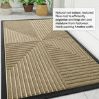 Doormat – durable rubber, anti-slip underside, home entrance