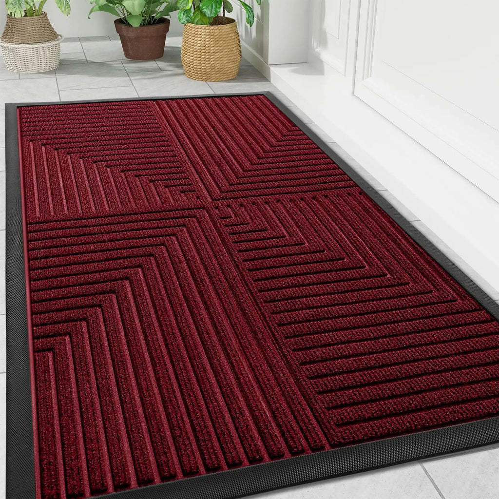 Doormat – durable rubber, anti-slip underside, home entrance