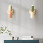Double-Sided Capsule Wall Light – round backplate, multi-tone options
