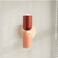 Double-Sided Capsule Wall Light – round backplate, multi-tone options