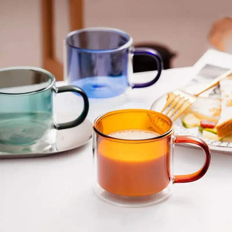 Double Wall Glass Mug