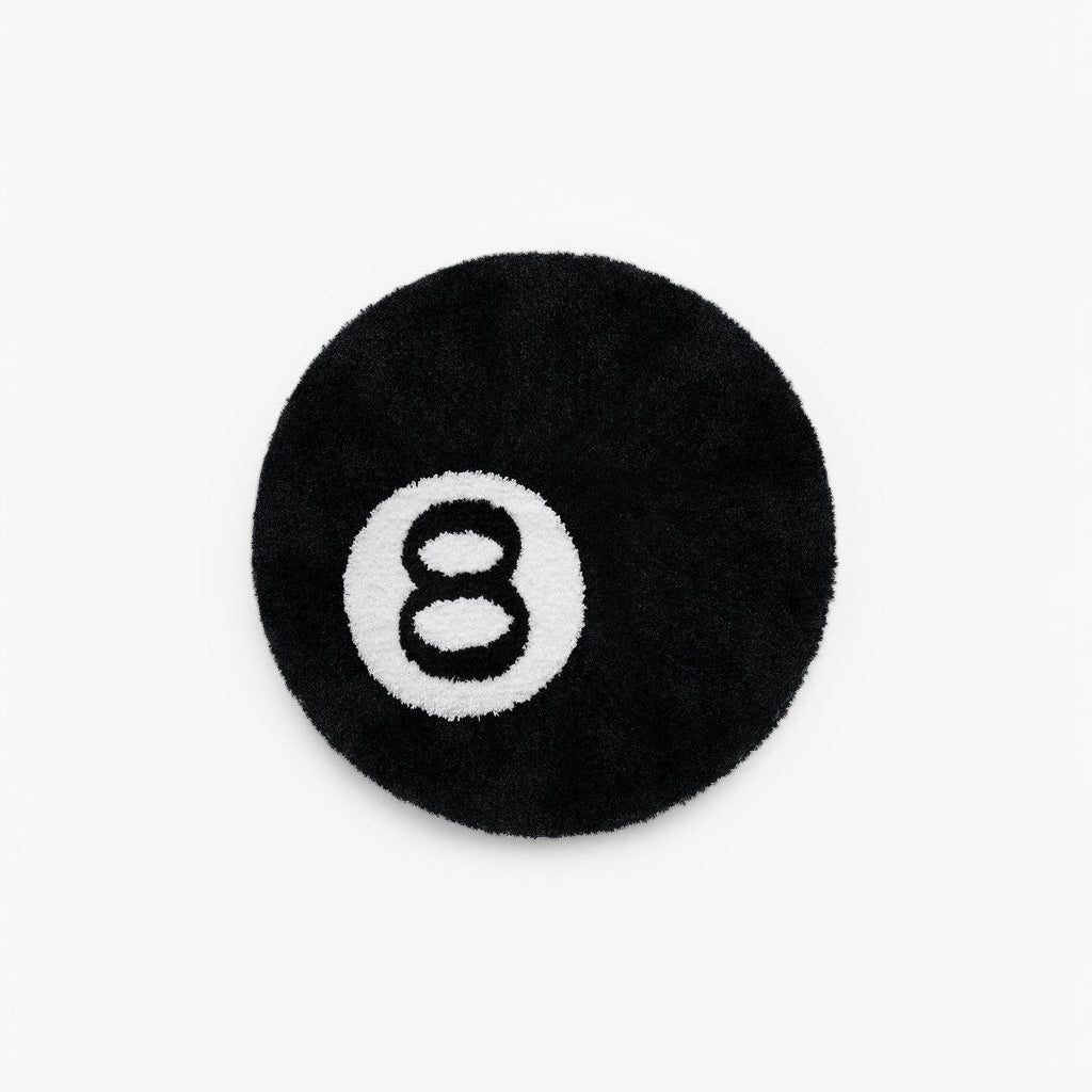 Eight Ball Round Rug