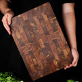 End Grain Acacia Chopping Board