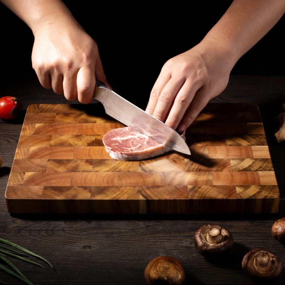 End Grain Acacia Chopping Board