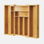 Expandable Bamboo Drawer Organiser