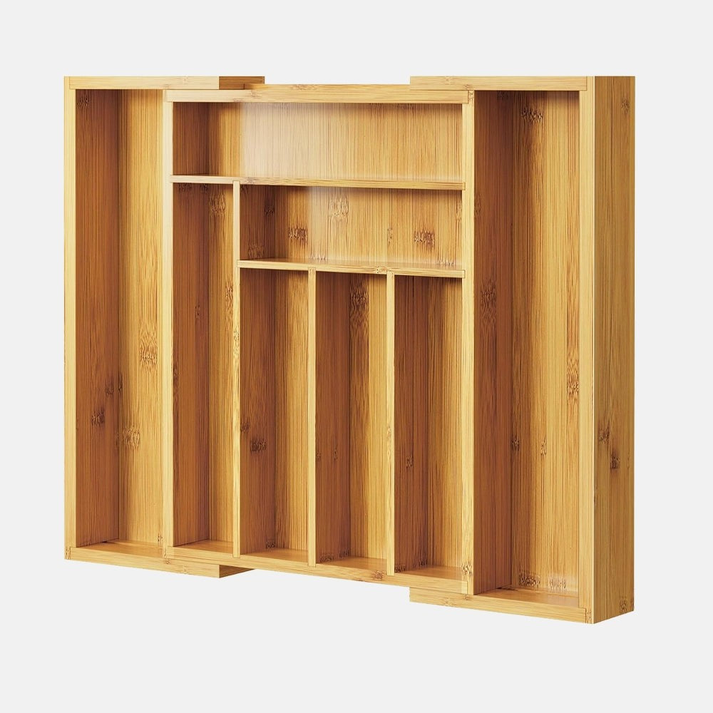 Expandable Bamboo Drawer Organiser