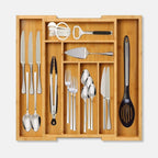 Expandable Bamboo Drawer Organiser