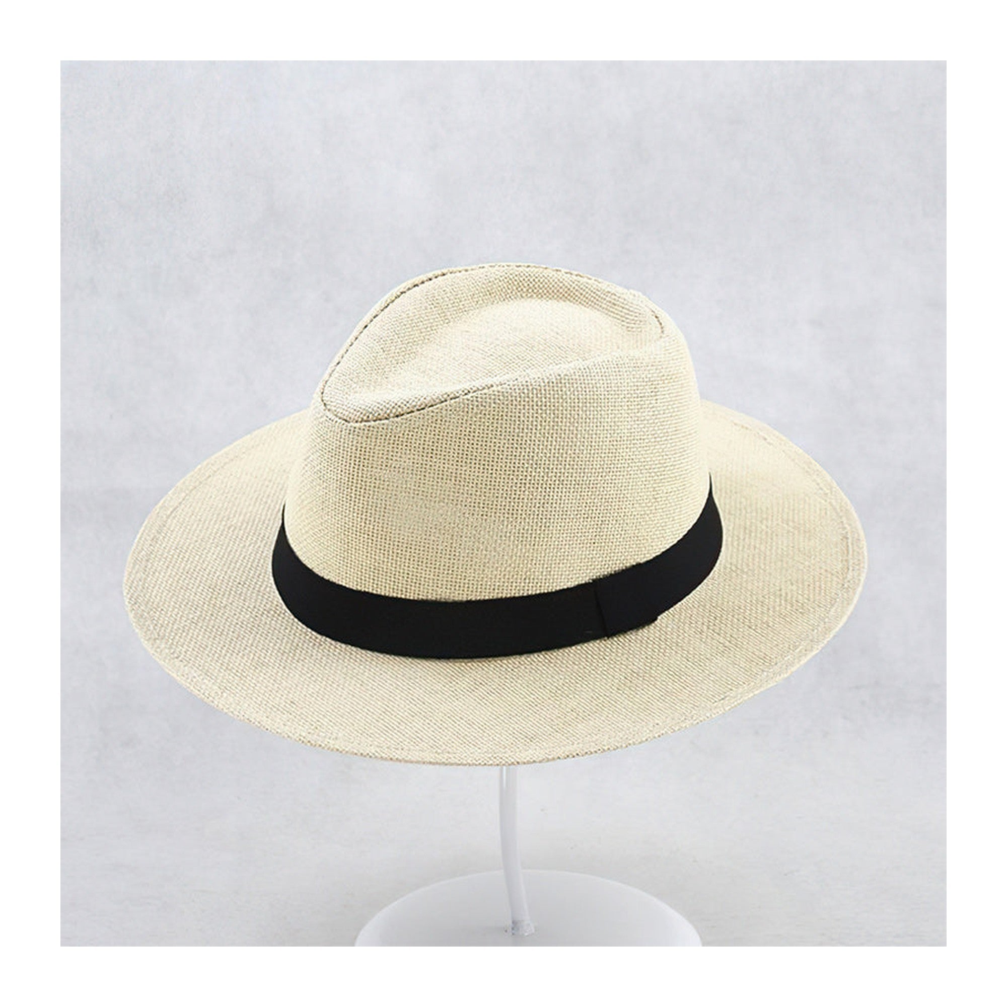 Woven Straw Fedora