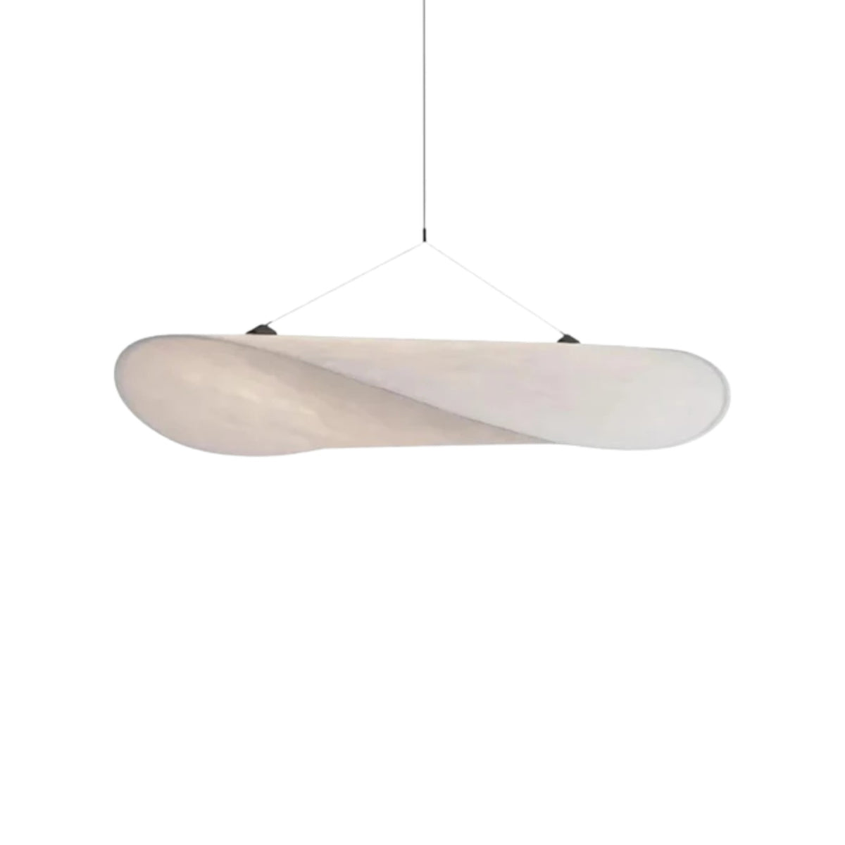Fabric Leaf Pendant Light