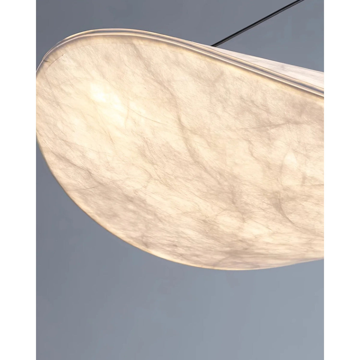 Fabric Leaf Pendant Light
