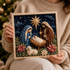 Fabric Tuck Art Kit – textured relief, six Christian designs