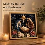Fabric Tuck Art Kit – textured relief, six Christian designs