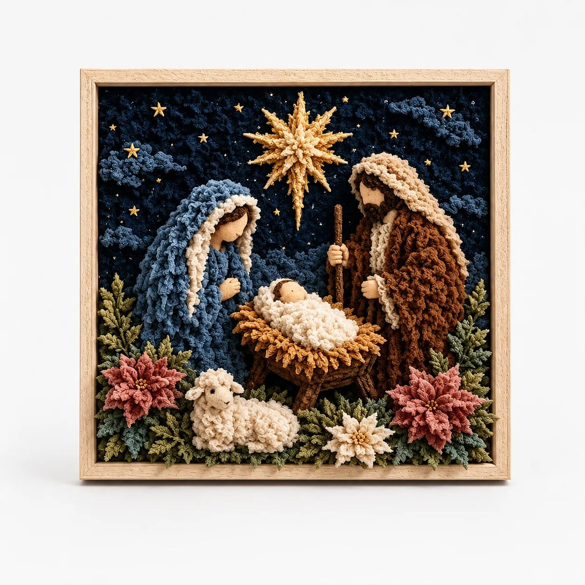 Fabric Tuck Art Kit – textured relief, six Christian designs